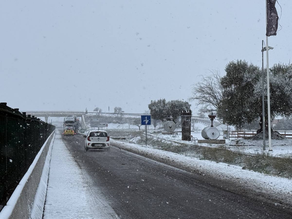 Totes les afectacions de trànsit de la nevada a Ponent