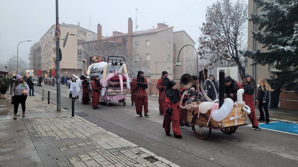 La Fàbrica dels Somnis, una carrossa de la Cavalcada de Reis de Berga