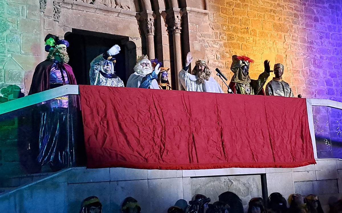 Els Reis d'Orient arriben a Santpedor amb una cavalcada renovada