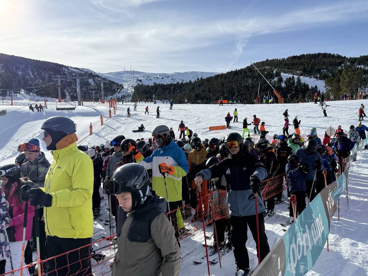 Les estacions d'esquí tanquen una campanya de Nadal de rècord
