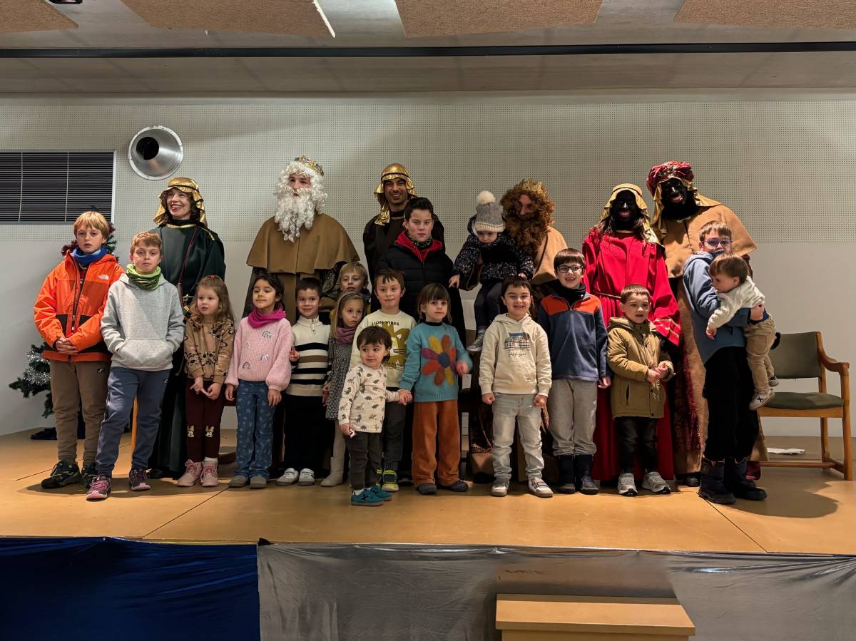 Els Reis d’Orient visiten Pinell de Solsonès