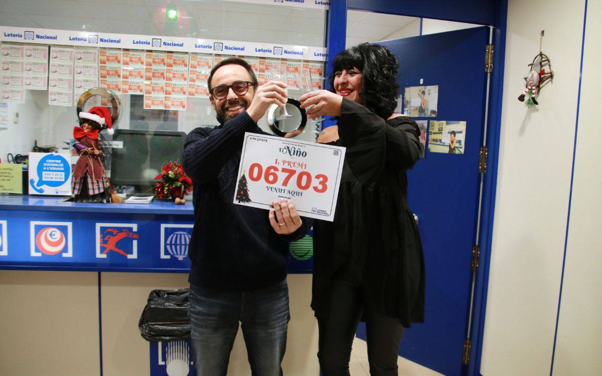 La pluja de milions d'euros que el primer premi de la Loteria del Nen ha deixat a Salou