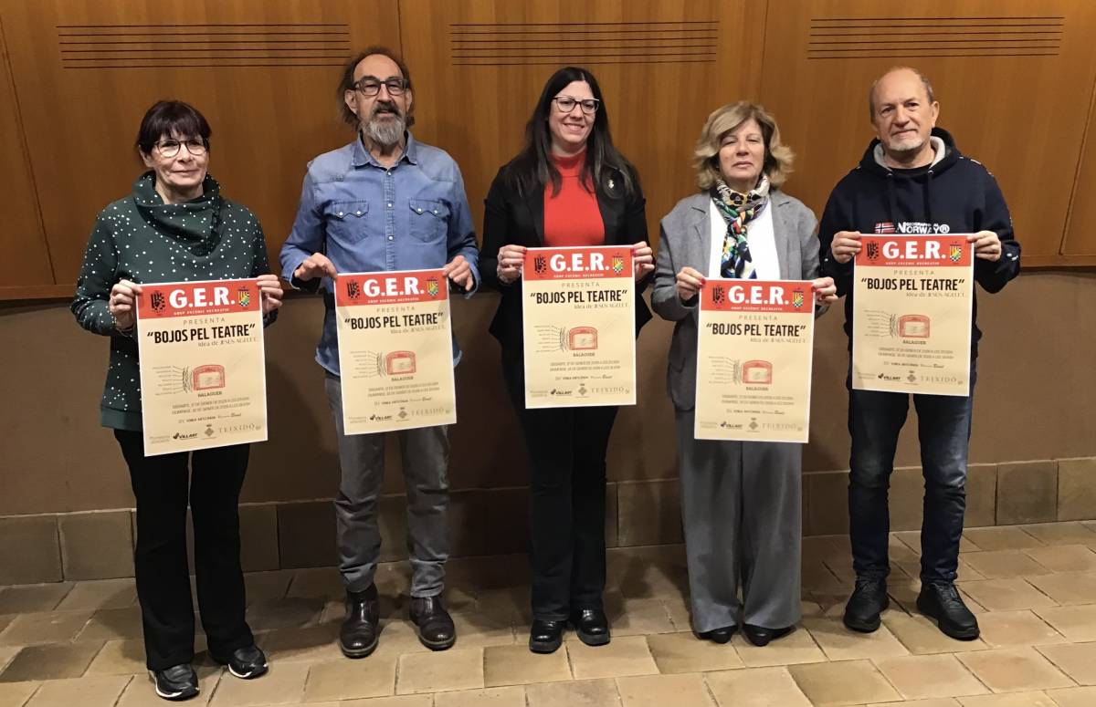 El GER de Balaguer torna als escenaris una dècada després amb «Bojos pel teatre»