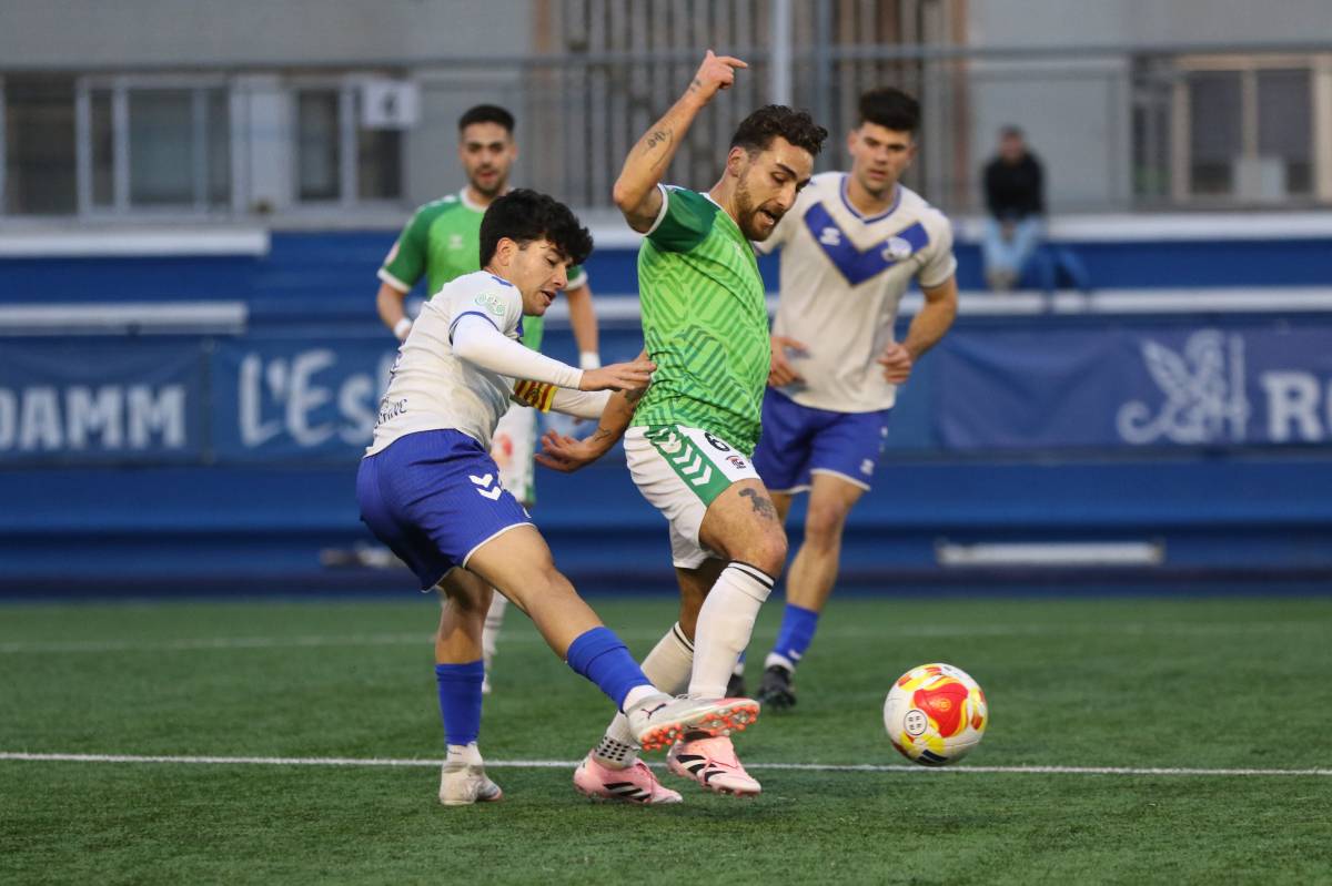 Un partit de suspensió a Carlos Olmo i Mario Cantí i dos a Guillem