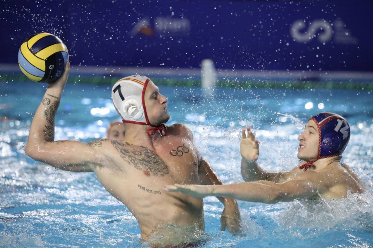 Cabanas, en una acció d`uns dels amistosos davant dels Estats Units