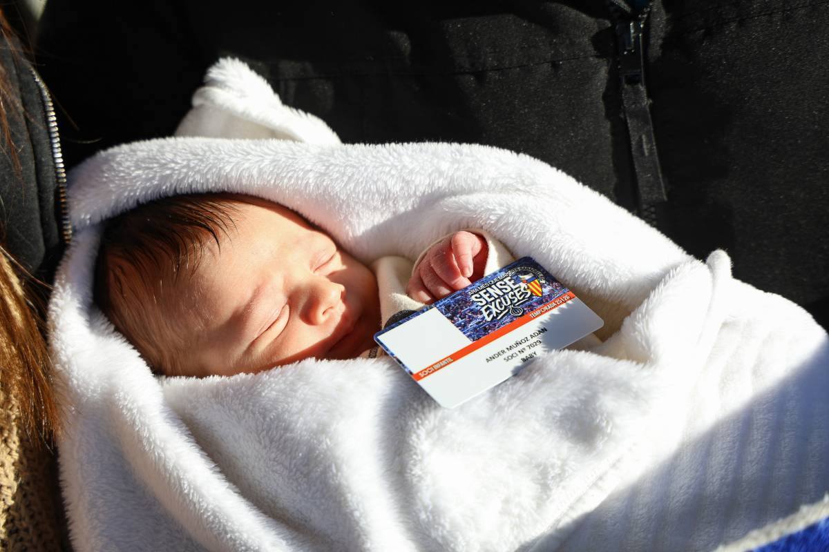 El primer nadó català de l'any... és arlequinat!