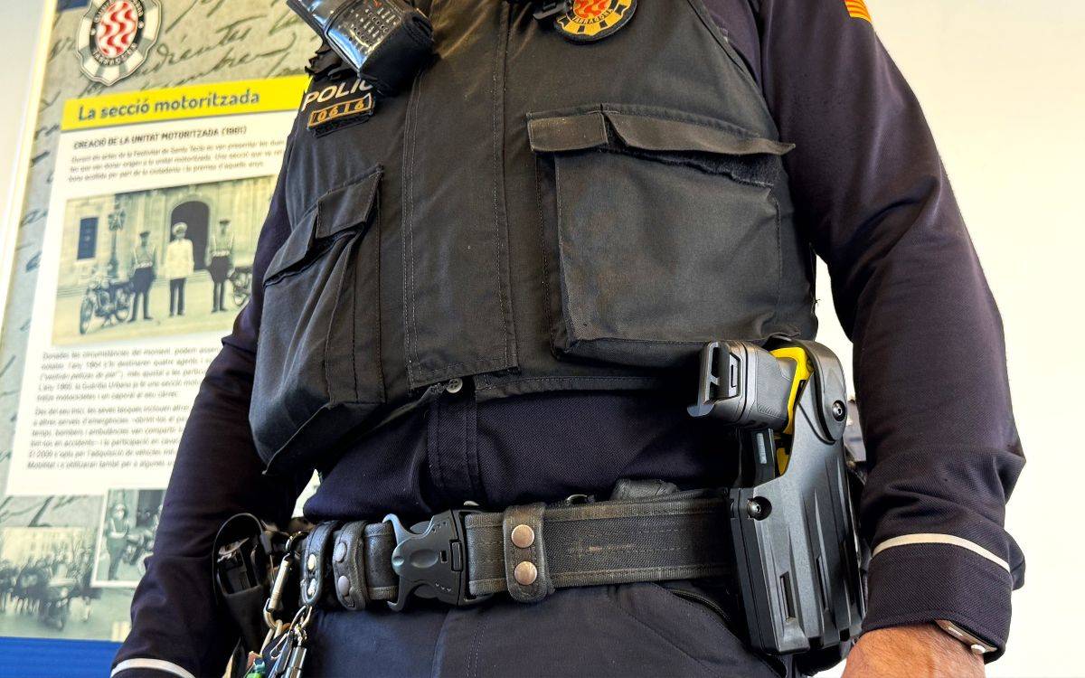 La Guàrdia Urbana de Tarragona incorpora les primeres pistoles taser