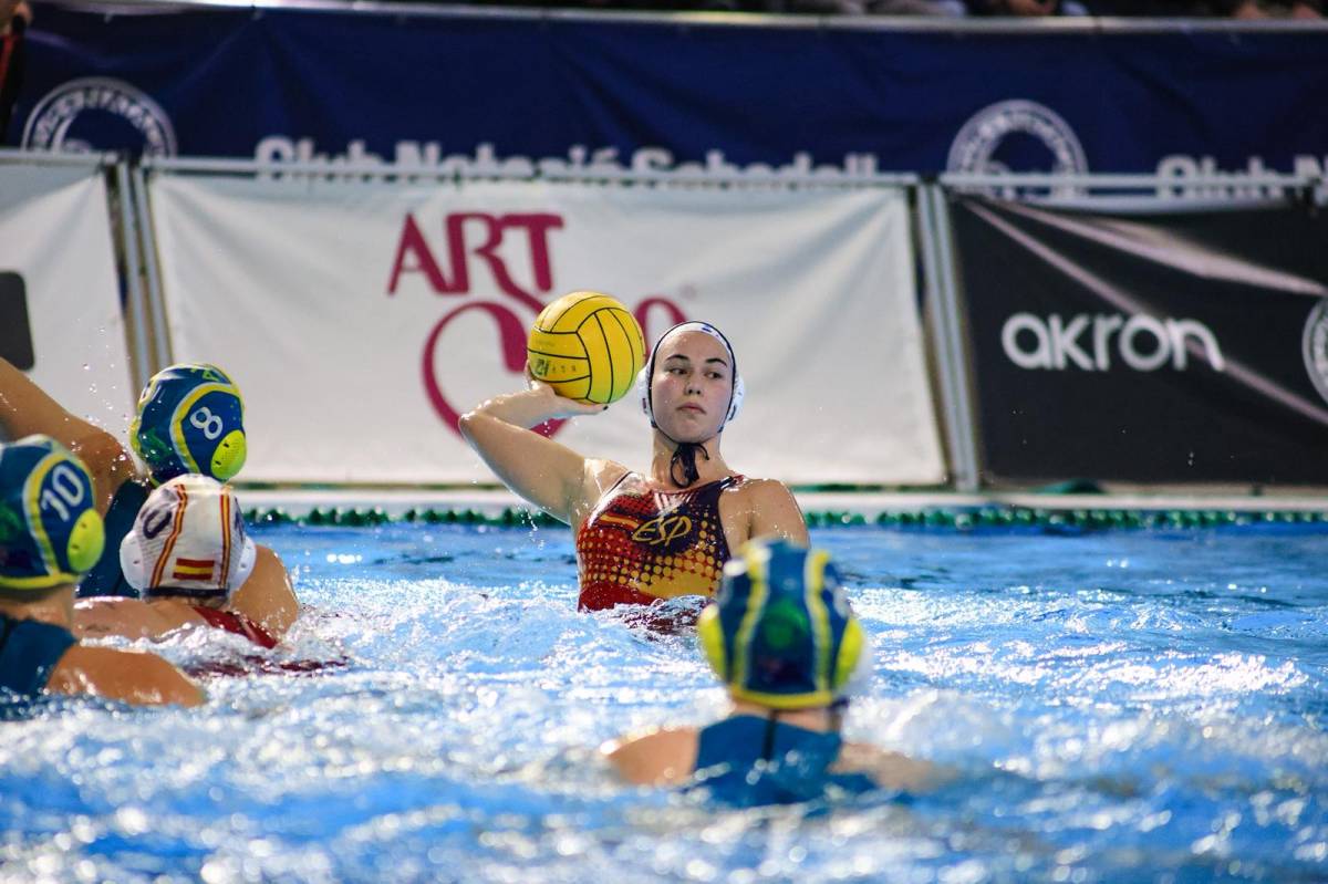 La sabadellenca Nona Pérez, durant el duel