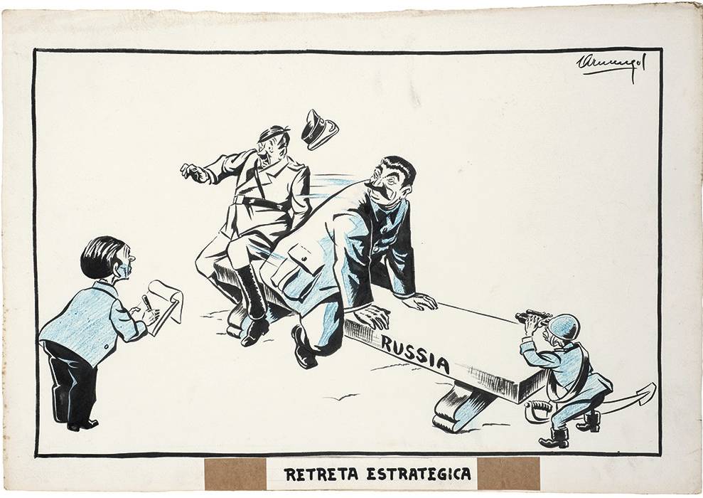 ‘Retirada estratègica’. c. 1943-1944. Stalin expulsa Hitler de territori soviètic. - Mario Armengol