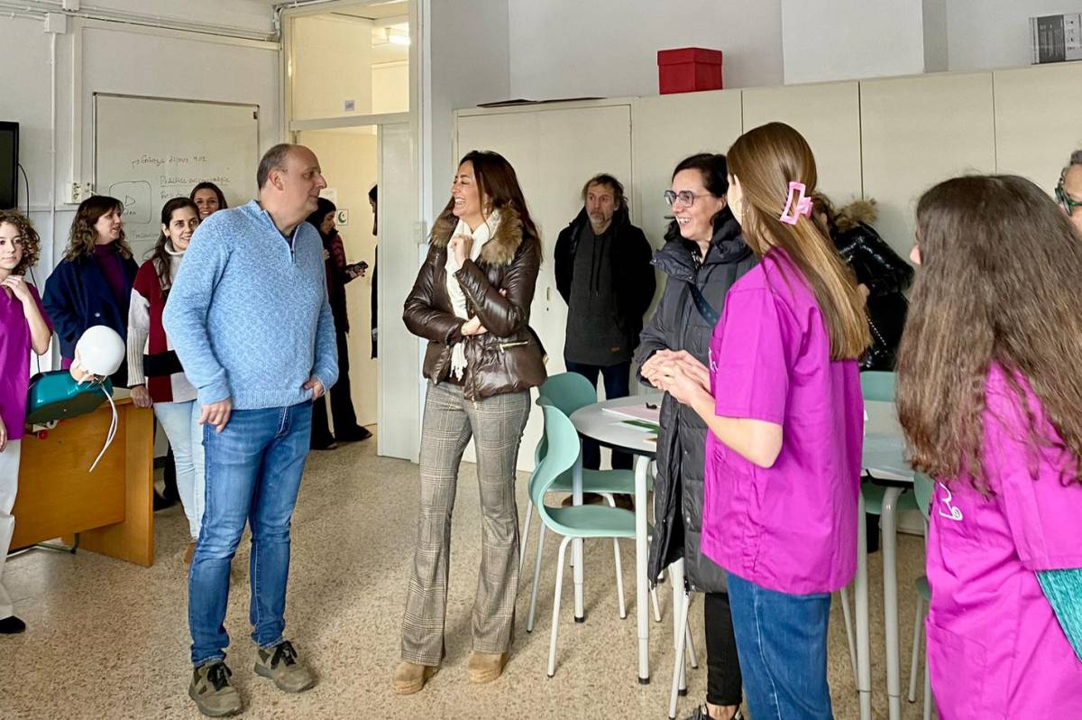 Visita a les aules de l'Institut - Aj Solsona 