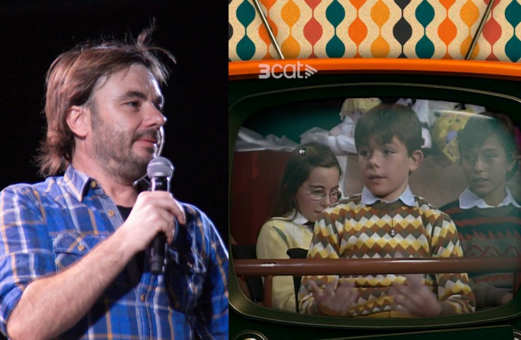 La primera aparició de Quim Masferrer a TV3: amb 14 anys i representant Arbúcies