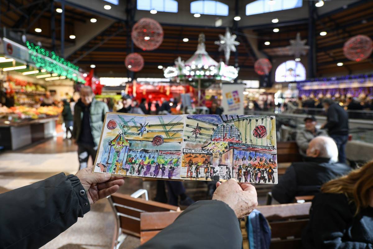 El Mercat Central ha estat el protagonista - VÍCTOR CASTILLO