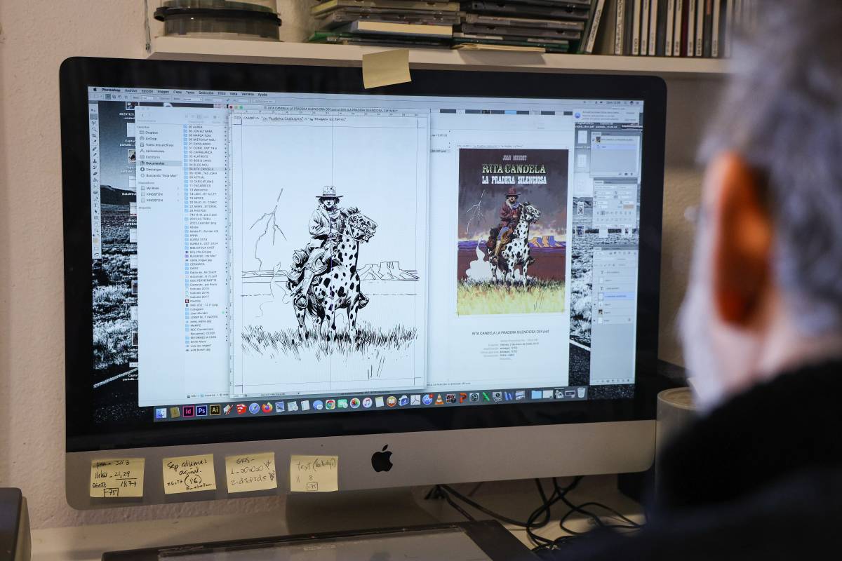 Mundet treballant al seu estudi - VÍCTOR CASTILLO