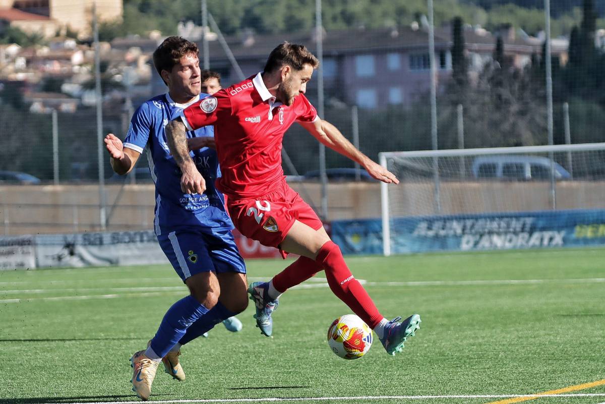 Nahuel Arroyo ha debutat amb una bona actuació i un gol - Juanma Medina - Terrassa FC Nahuel Arroyo ha debutat amb una bona actuació i un gol