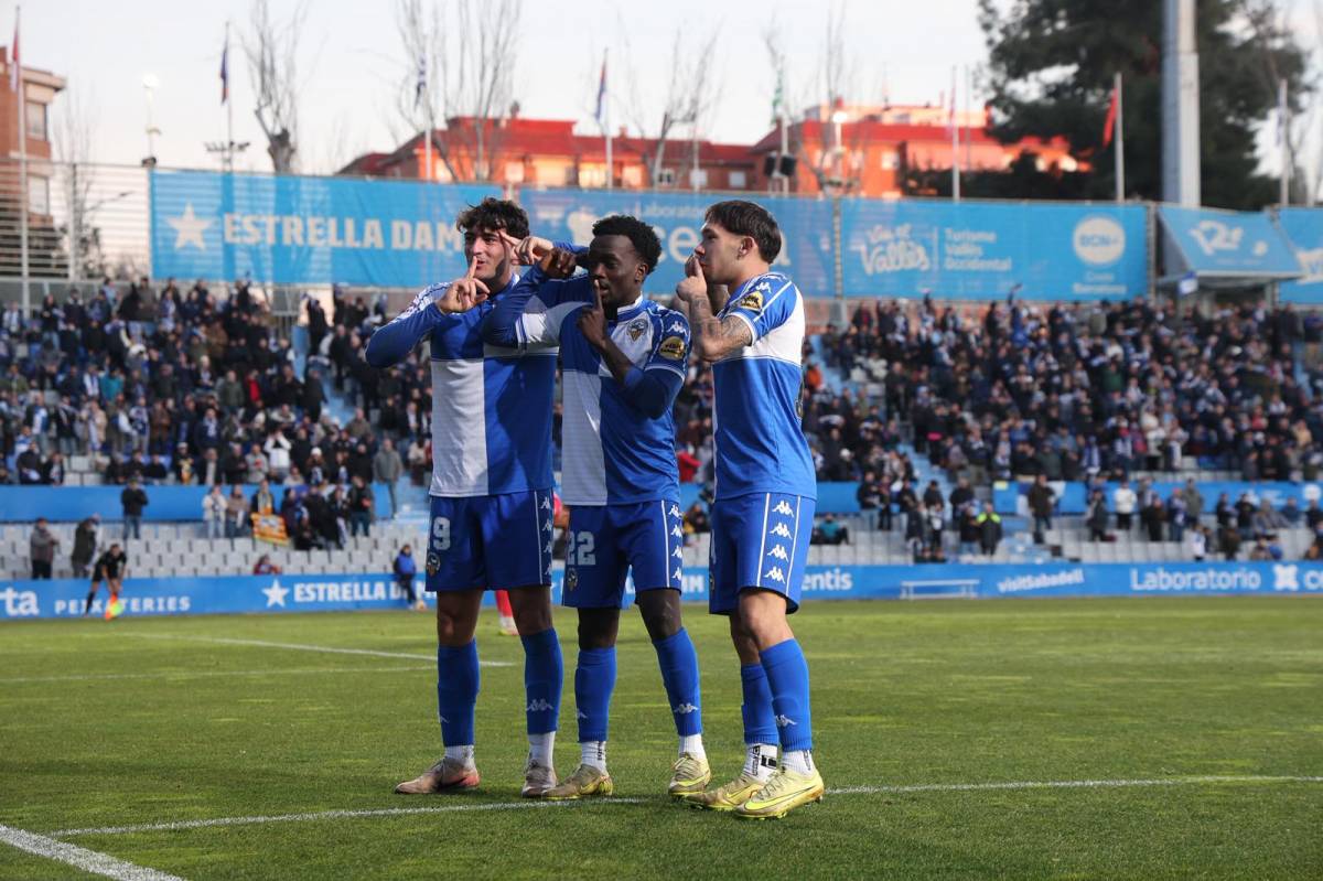 López-Pinto, Quadri i Astals, després del quart gol