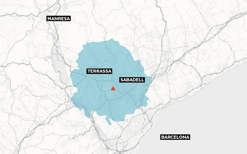 Un terratrèmol de magnitud 2,7 sorprèn el Vallès Occidental de matinada