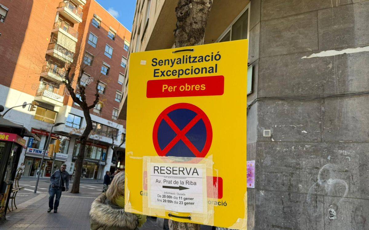 Comencen les obres d'asfaltage del carrer Prat de la Riba de Tarragona