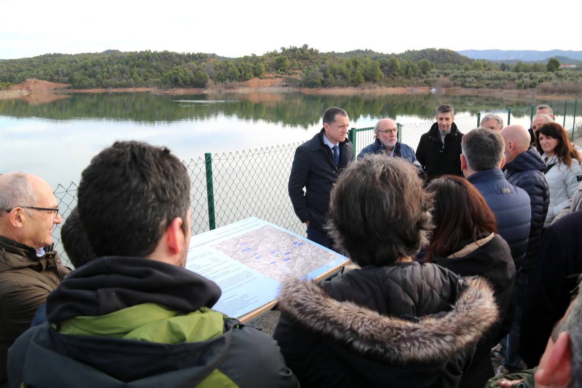 Comencen les obres perquè l'aigua del Garrigues Sud arribi a la Palma d'Ebre i a cinc municipis del Priorat