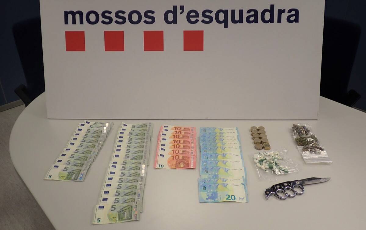 Detingut un home a la Sénia per tràfic de drogues