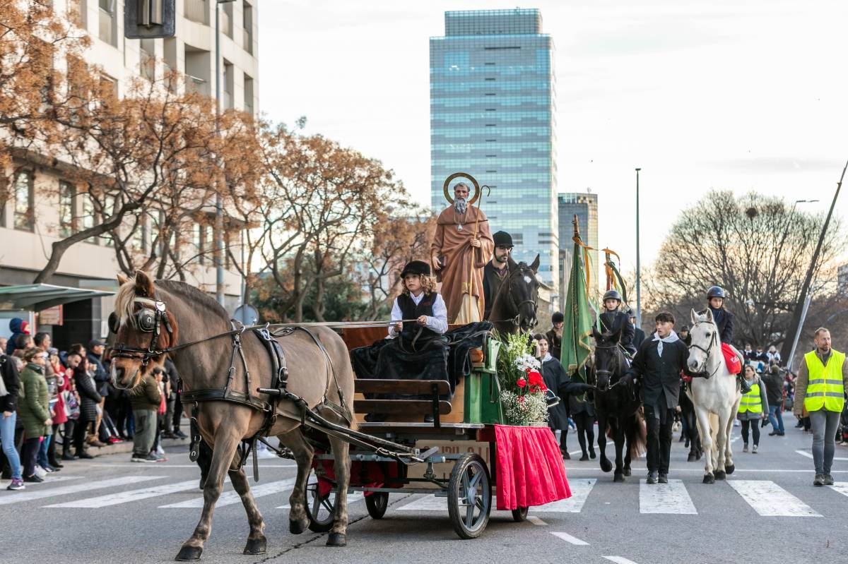 Consulta les afectacions al trànsit per la passada de Sant Antoni Abat