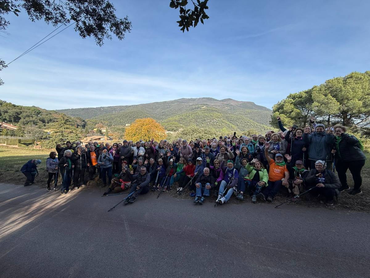 Prop de 150 persones al Cicle de Passejades per a Gent Gran de Sant Celoni
