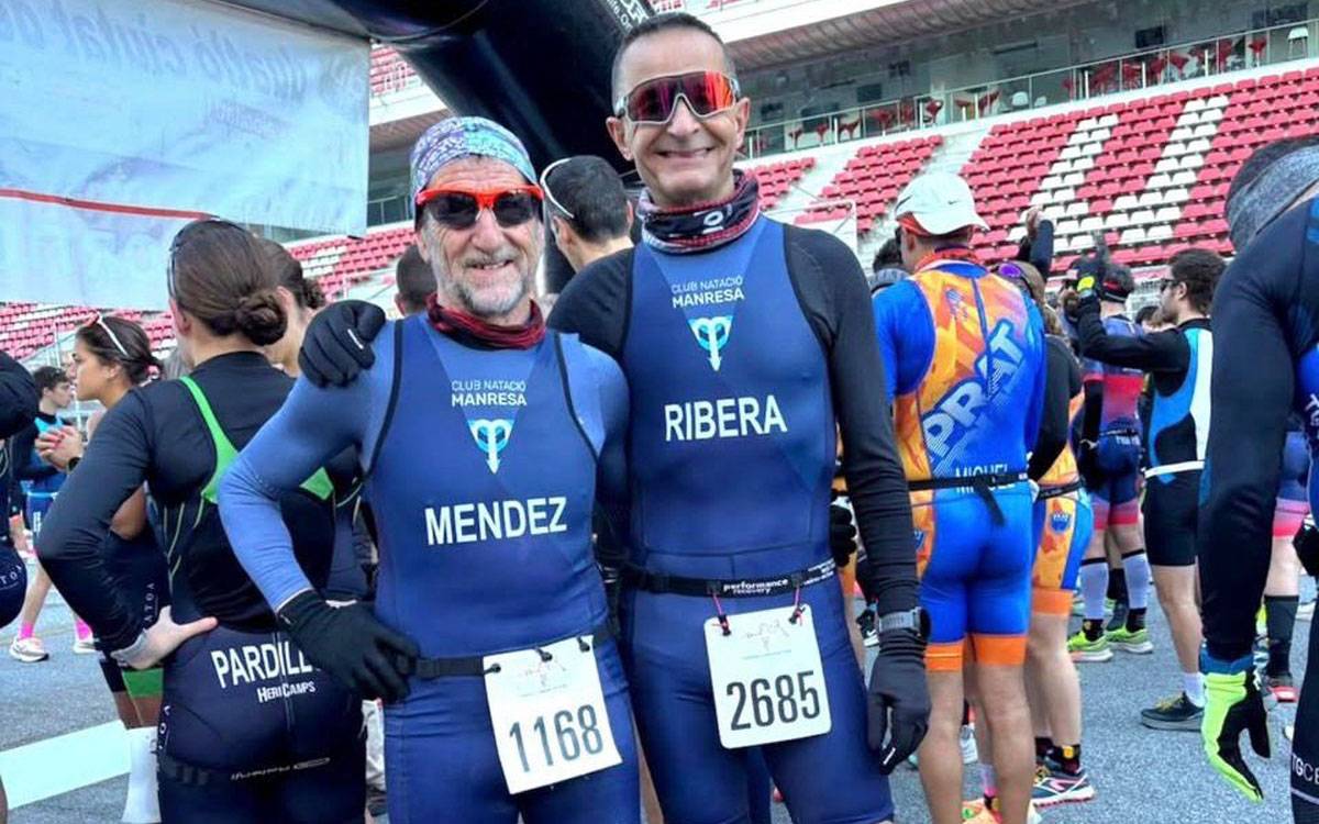 Dos triatletes del CN Manresa pugen al podi a la XVI Duatló de Granollers del Circuit de Barcelona