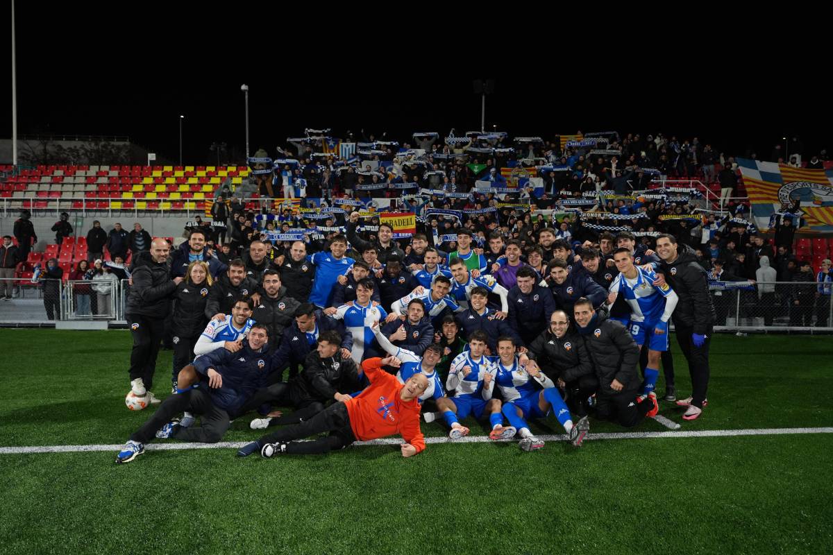 El CE Sabadell completa la remuntada en els penals i guanya el derbi al Terrassa