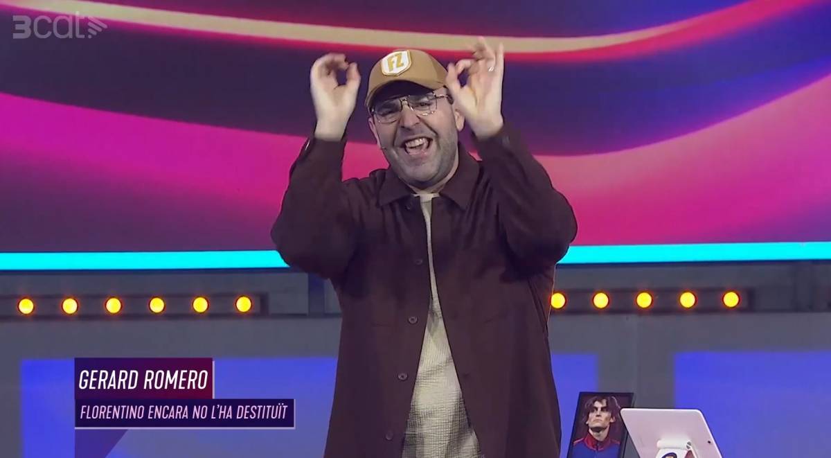 Gerard Romero es mofa sense pietat del Reial Madrid només començar «Fanzone»: «Boti, boti, boti...!»