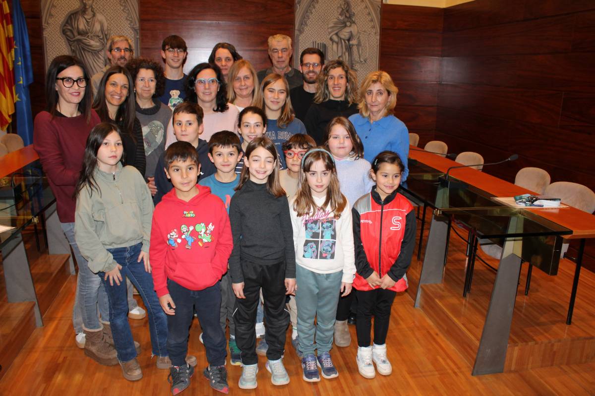 Tots els guanyadors del concurs de pessebres  - Ramon Estany 