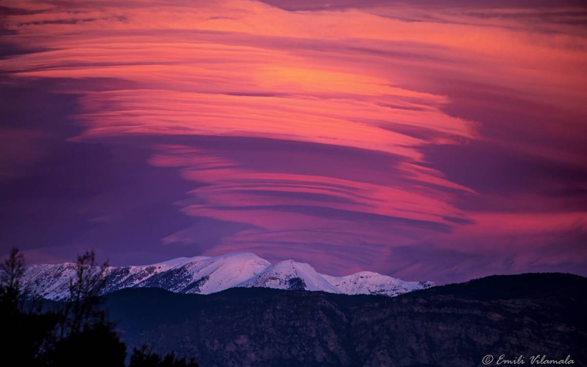 La NASA es fa ressò d'una imatge capturada pel fotògraf osonenc Emili Vilamala