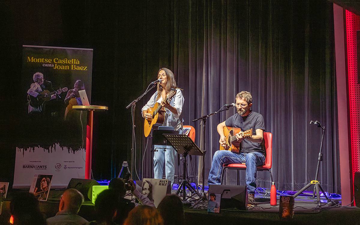 Montse Castellà i Borja Penalba homenatjaran Joan Baez al Kursaal amb entrades exhaurides
