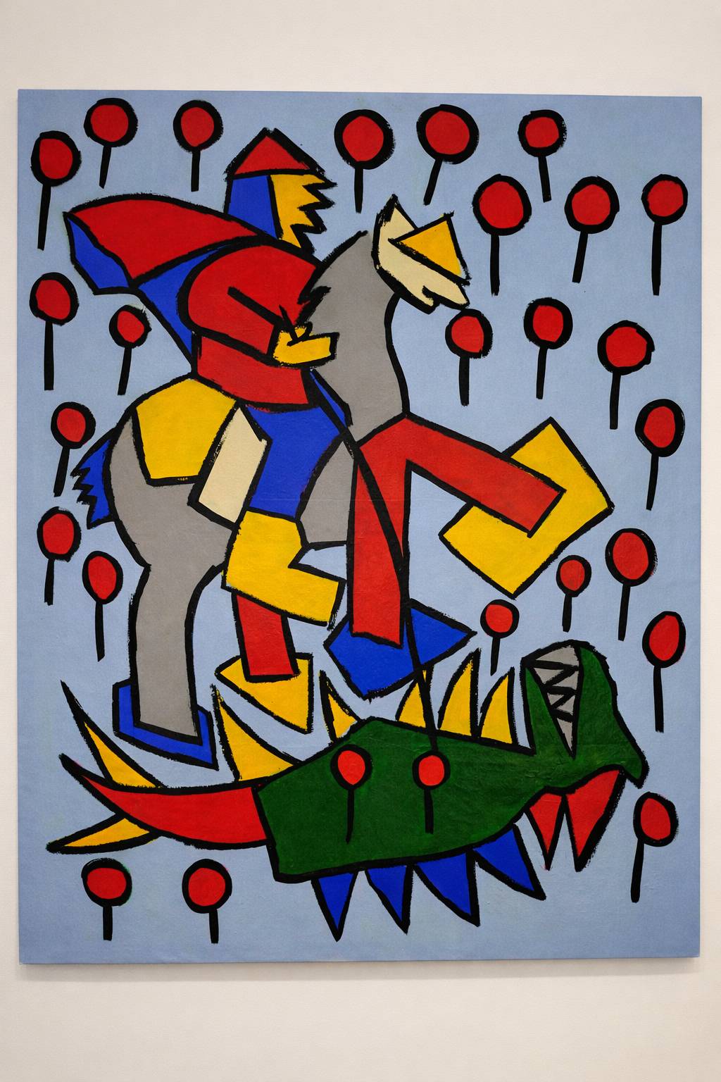 Sant Jordi, a ulls de l`artista Floy Pérez