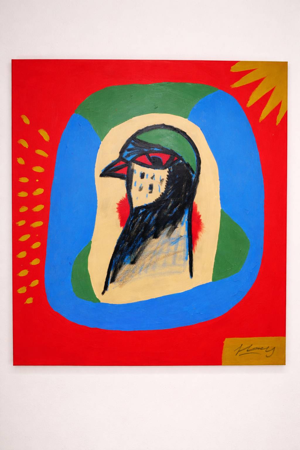 Una de les obres de l`artista Floy Pérez