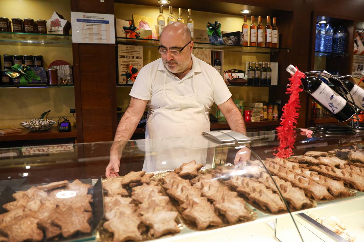 Isaac Partera, pastisser i propietari de Sant Marc