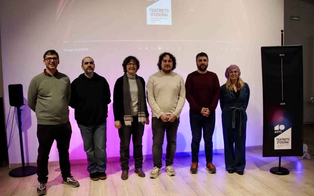 Presentació dels 10 anys de Teatrets d`Osona.