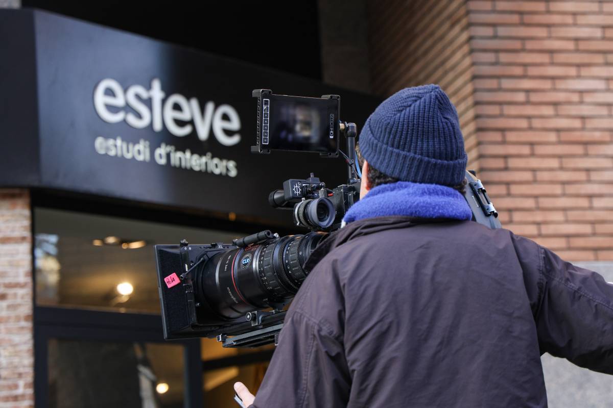 Set de filmació a la carretera de Barcelona - Víctor Castillo Set de filmació a la carretera de Barcelona