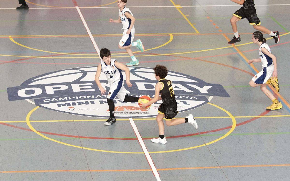 El millor minibàsquet de Catalunya es dona cita a l'Anella Mediterrània de Tarragona
