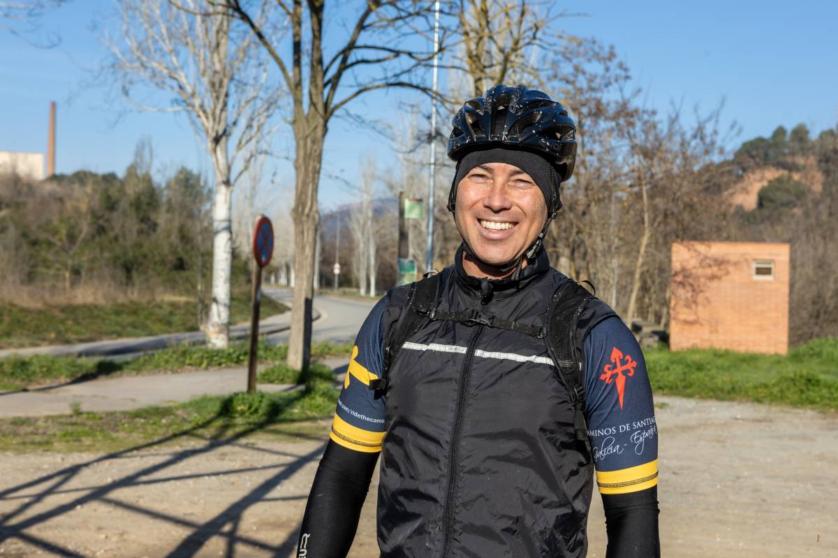 Joan Carles Pombo, ciclista - Juanma Peláez Joan Carles Pombo, ciclista