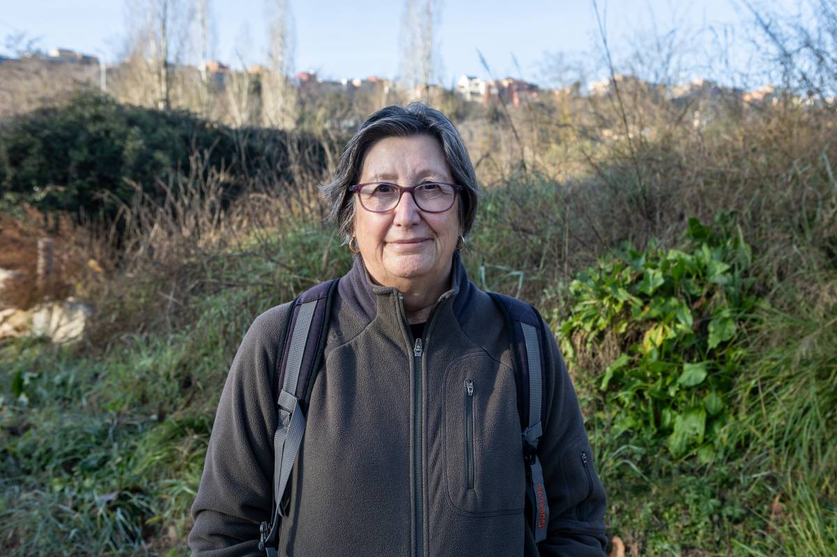 Ascensión Lozano, usuària habitual de l`entorn - Juanma Peláez Ascensión Lozano, usuària habitual de l`entorn