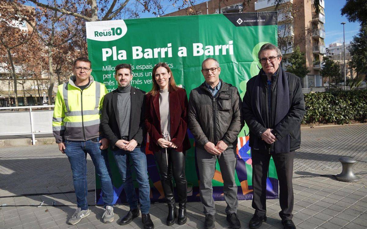 L'Ajuntament de Reus fa balanç del pla 'Barri a Barri': tanca el primer any amb 4.500 actuacions