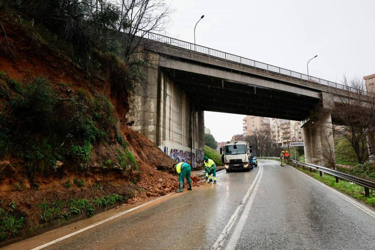 Despreniment de terra a Sol i Padrís - JUANMA PELÁEZ