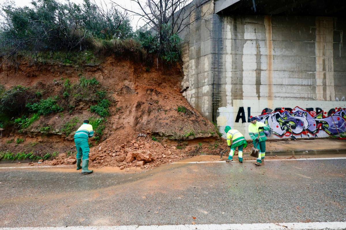 Despreniment de terra a Sol i Padrís - JUANMA PELÁEZ