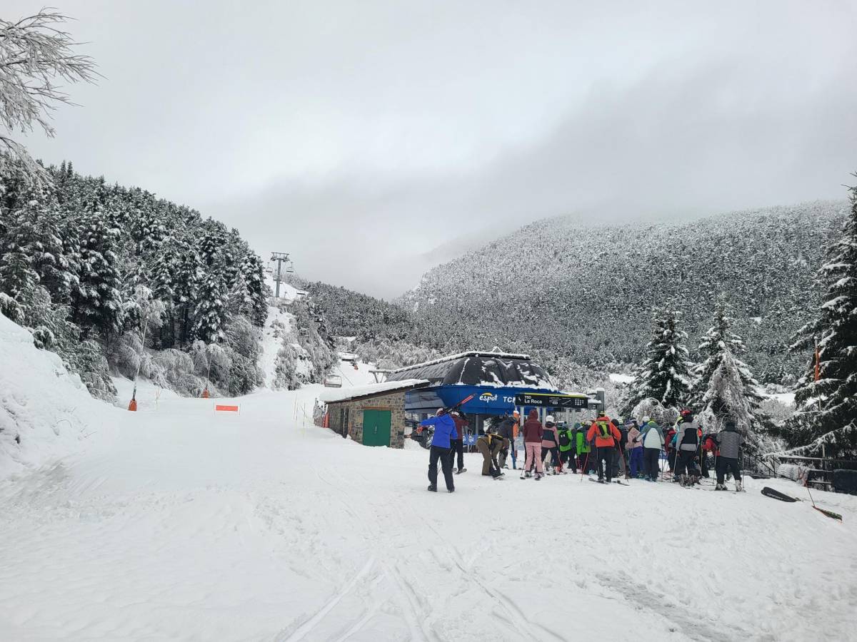 Les reserves de neu de Lleida es disparen fins a un 40% de la mitjana