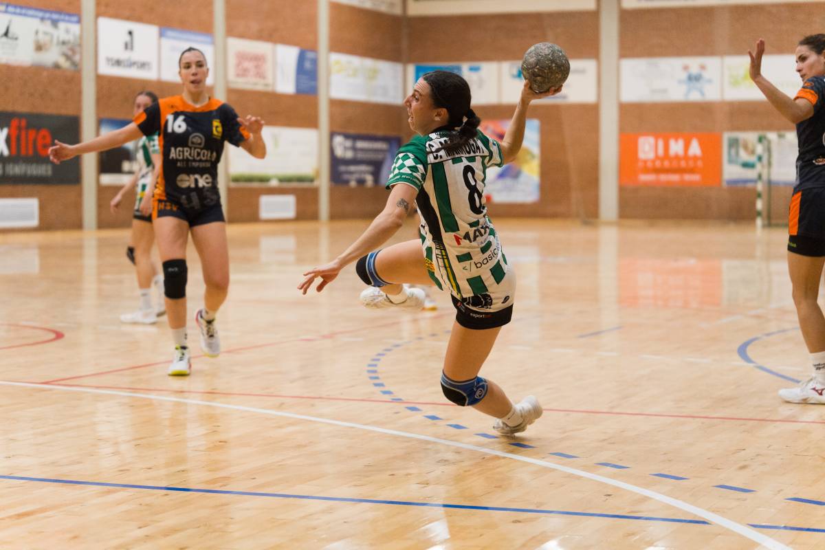 Clàudia Marrugat, en una acció del duel - David Chao