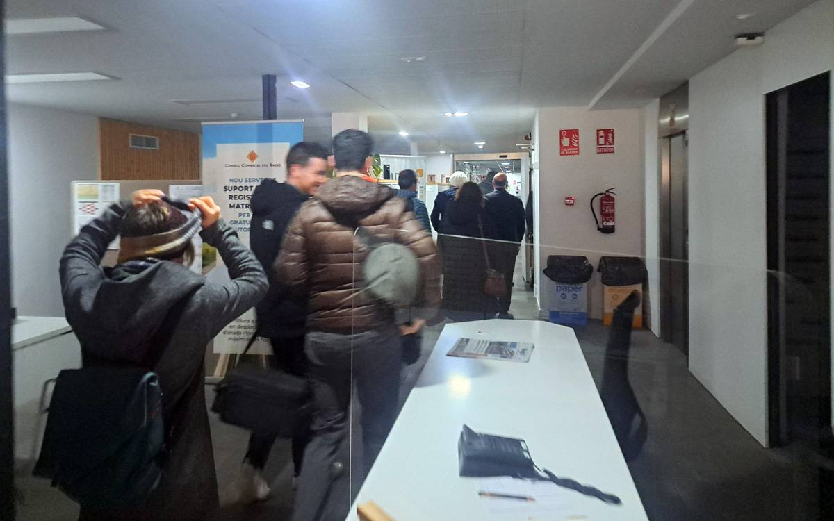 Desallotgen els treballadors del Consell Comarcal del Bages per un incendi en un quadre elèctric