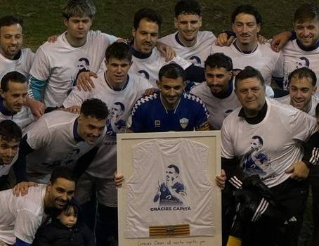 Òscar Rubio, llegenda del futbol lleidatà