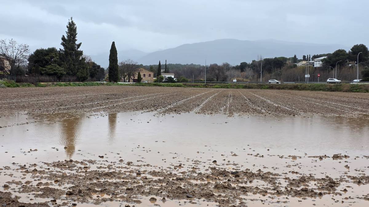 El temporal acumula 150 litres a les comarques gironines a l'espera del gruix de la llevantada