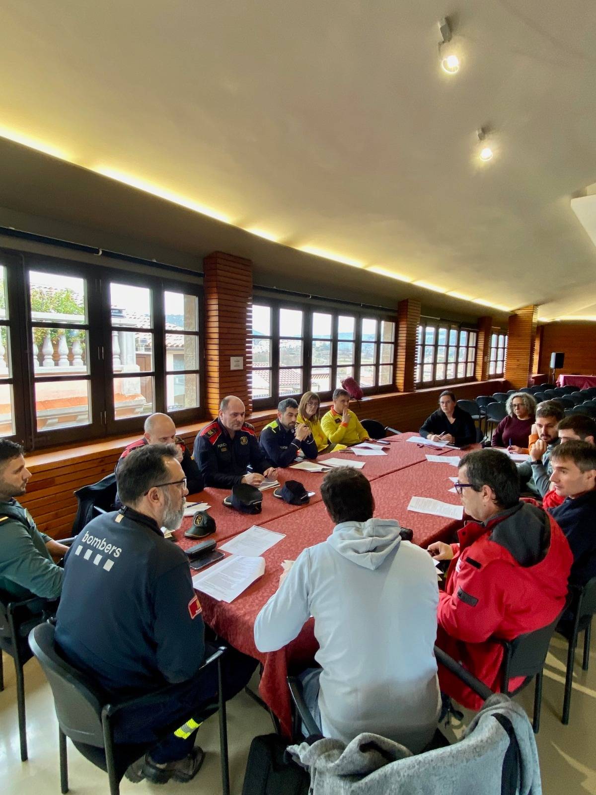 Reunió de coordinació del dispositiu de seguretat del Carnaval de  Solsona