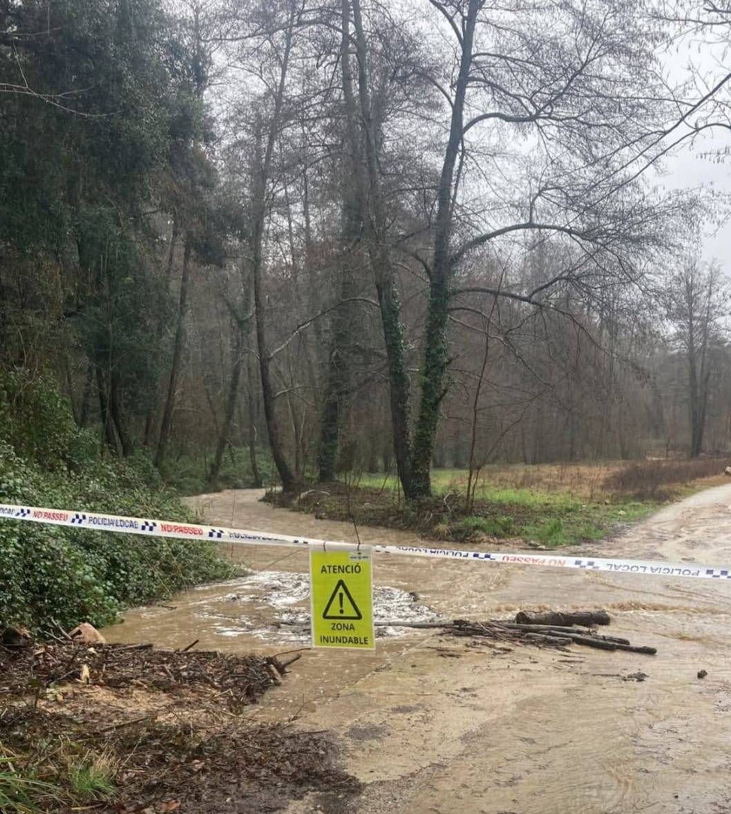 Accessos tallats a un camí d'Arbúcies. - AJ Arbúcies