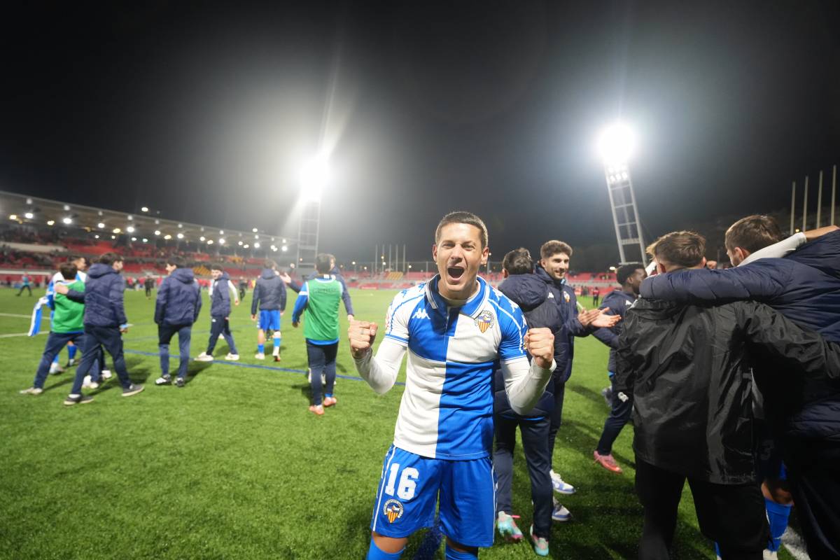 Alan Godoy va ser el protagonista de l`eliminatòria davant del Terrassa